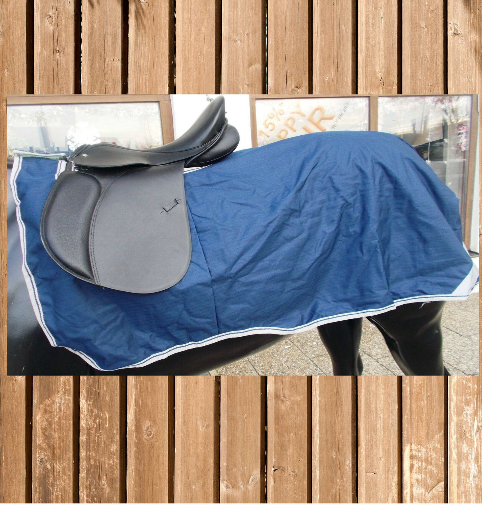 Bucas Freedom Riding Rug, Ausreitdecke, Nierendecke, navy